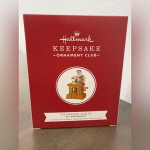 Hallmark Keepsake Christmas Ornament Club Toymaker Santa (2019) Exclusive